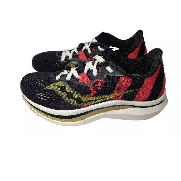 Saucony Endorphin Pro 2 Kellen Men\'s Shoes Size 6.5  Sneakers Black, Red, Gold main image 5